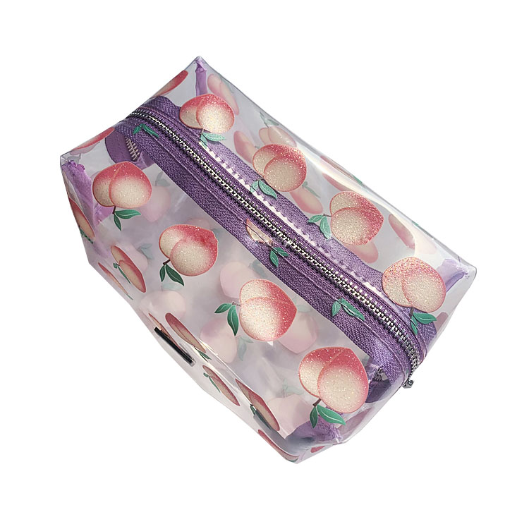 กระเป๋าซิปเครื่องสำอาง PVC